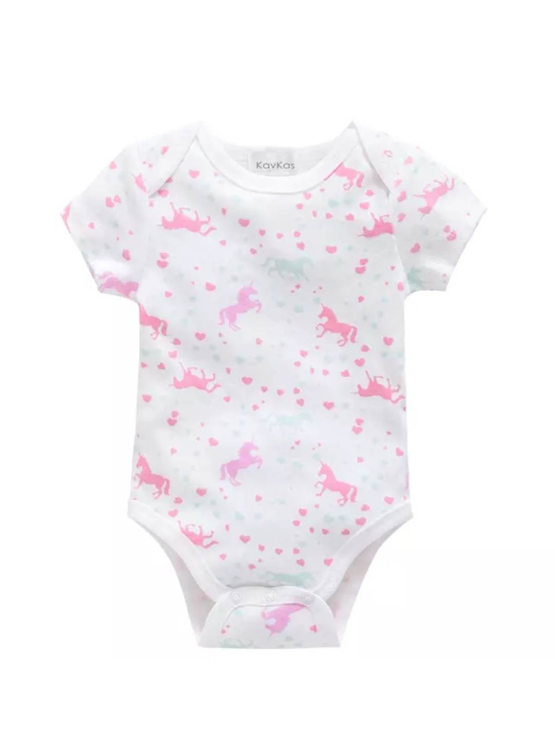 Short Sleeve Set of 3 Baby Rompers