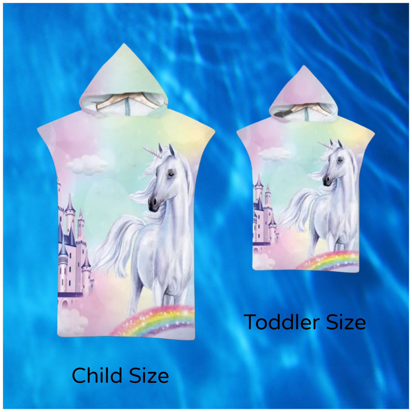 Kids Unicorn Hooded Towel