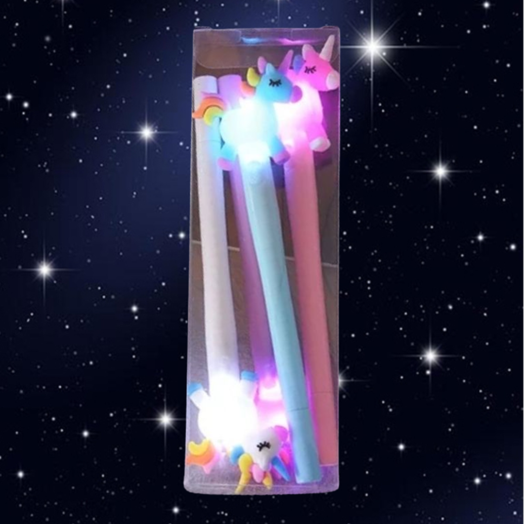 Unicorn Light Up Pens