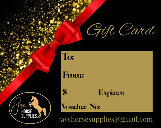 Jays Horse Supplies Gift Card