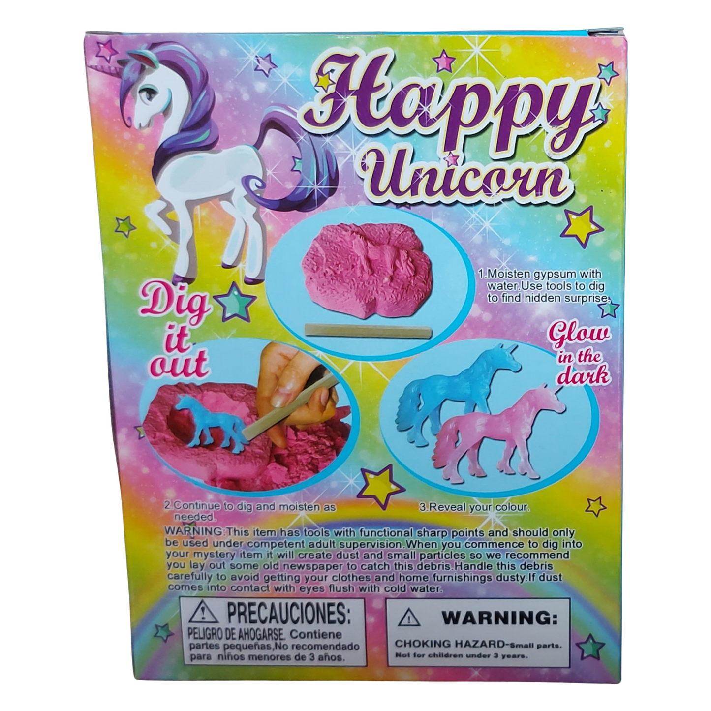 Glow in the dark Unicorn "dig it out"