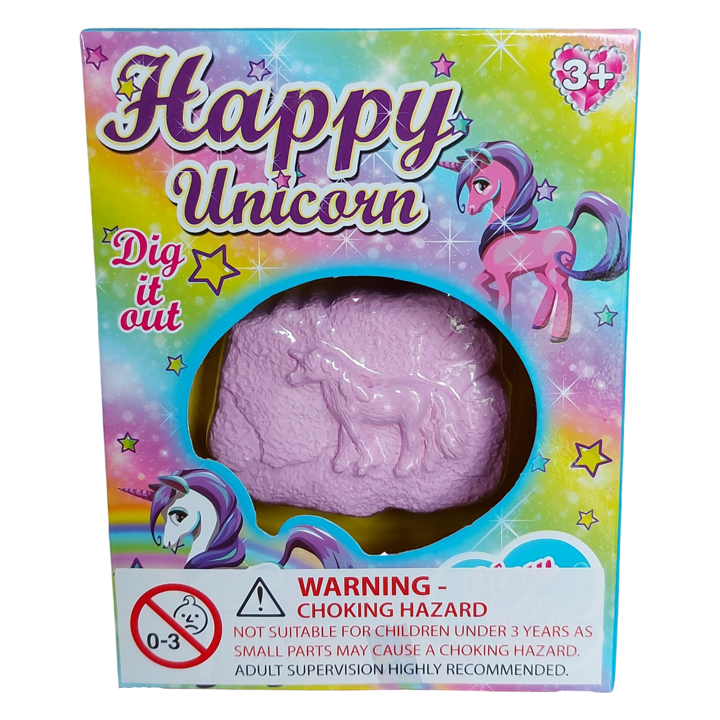 Glow in the dark Unicorn "dig it out"